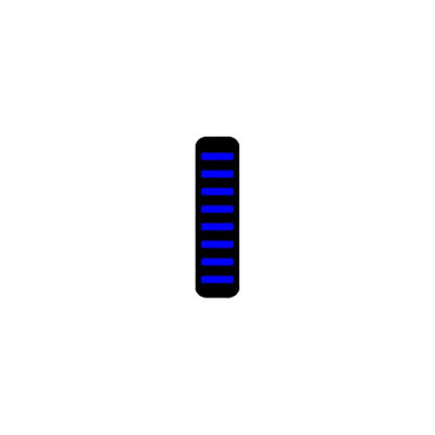 UVP Proguard Kabelbinder – vorne – Aufkleber – Mini – blau
