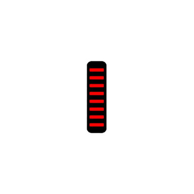 UVP Proguard Kabelbinder – hinten – Aufkleber – rot