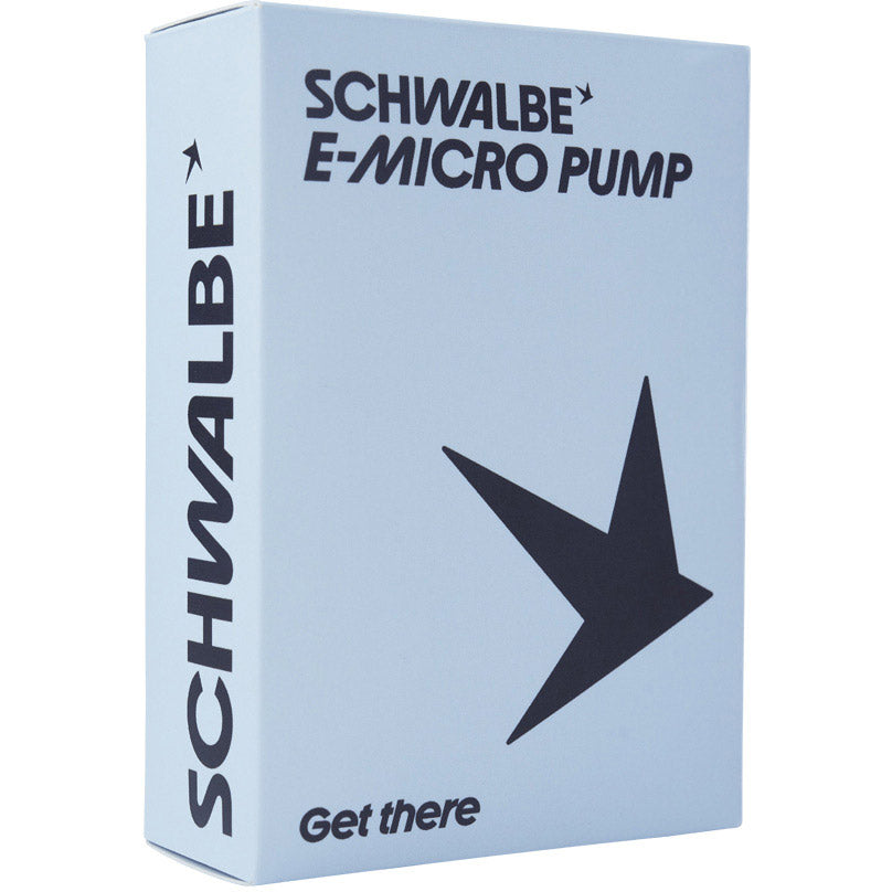 Schwalbe Pumpe E-Micro mit SCV-Pumpenkopfadapter