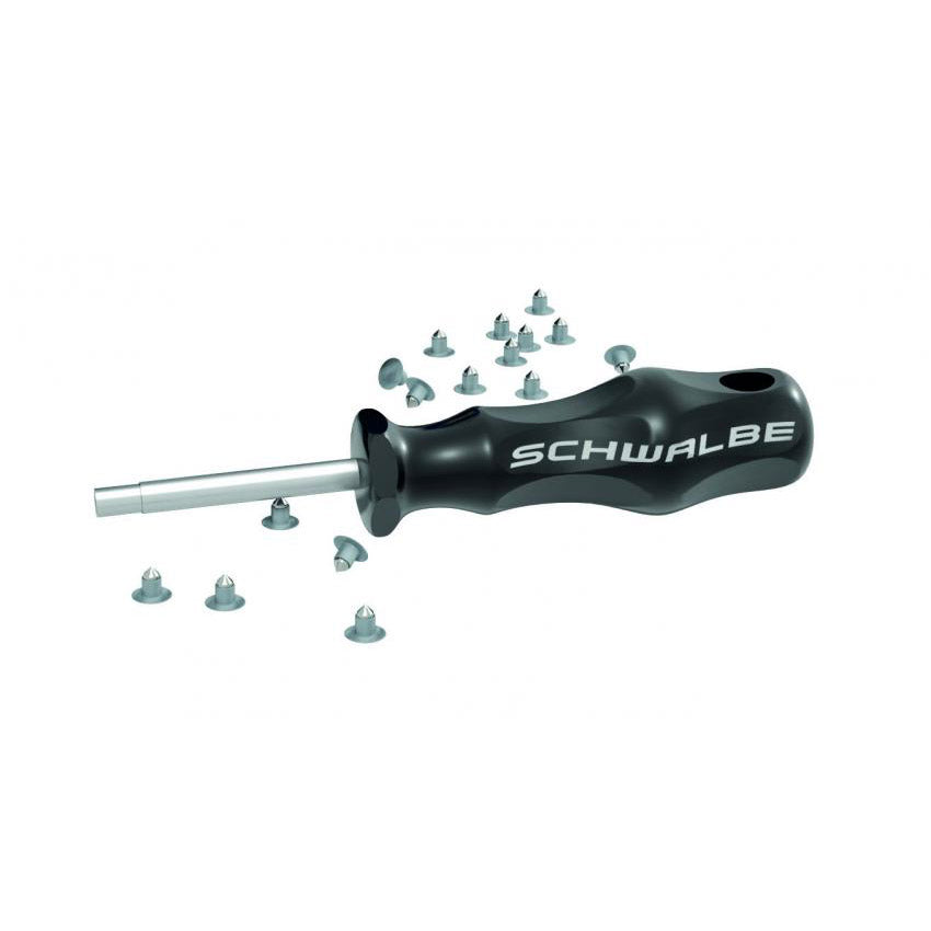 Schwalbe Tasche a 50 Spikes + Werkzeug