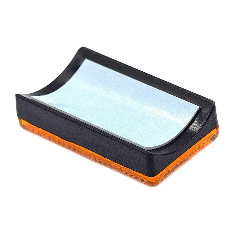 Busch Müller Reflektor Rechteck selbstadhäsiv orange