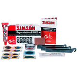 Reparatursatz E-Bike Aluminium rot weiß 14-teilig - afbeelding 2