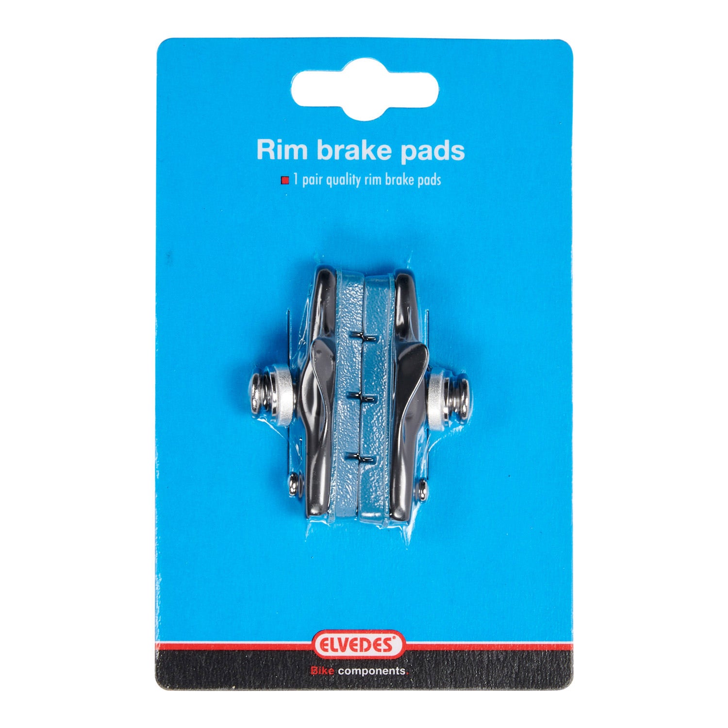 Felgenbremsklotz-Set Elvedes 55 mm mit Aluminium-Kartusche für Shimano- und Carbon-Felgen (auf Karte)