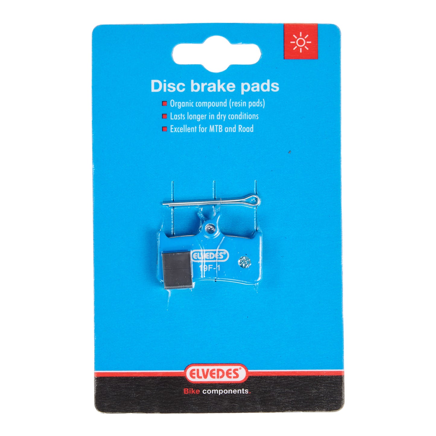 Scheibenbremsbelagsatz Elvedes organisch Shimano BR-M755 Grimeca System 8 Hope Mono M4 SRAM 9.0 (1 Paar)