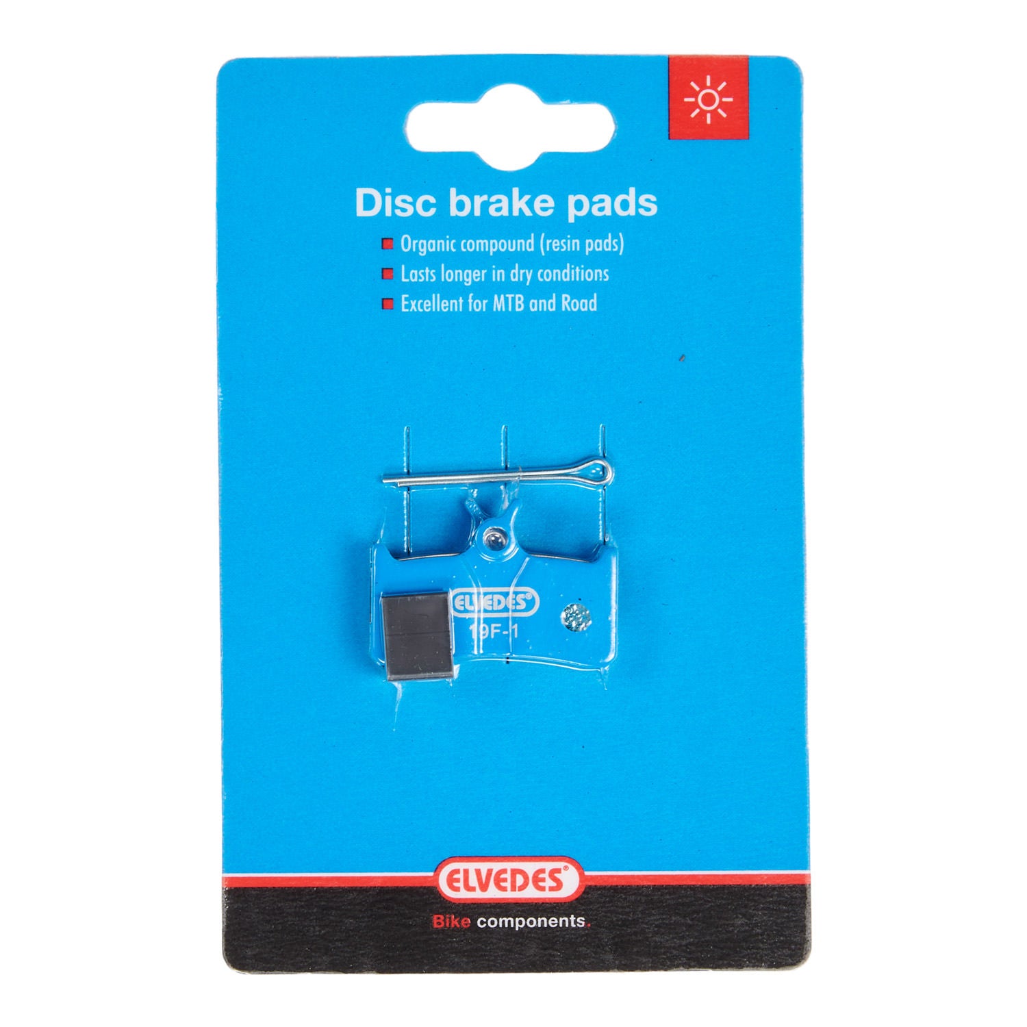 Scheibenbremsbelagsatz Elvedes organisch Shimano BR-M755 Grimeca System 8 Hope Mono M4 SRAM 9.0 (1 Paar)