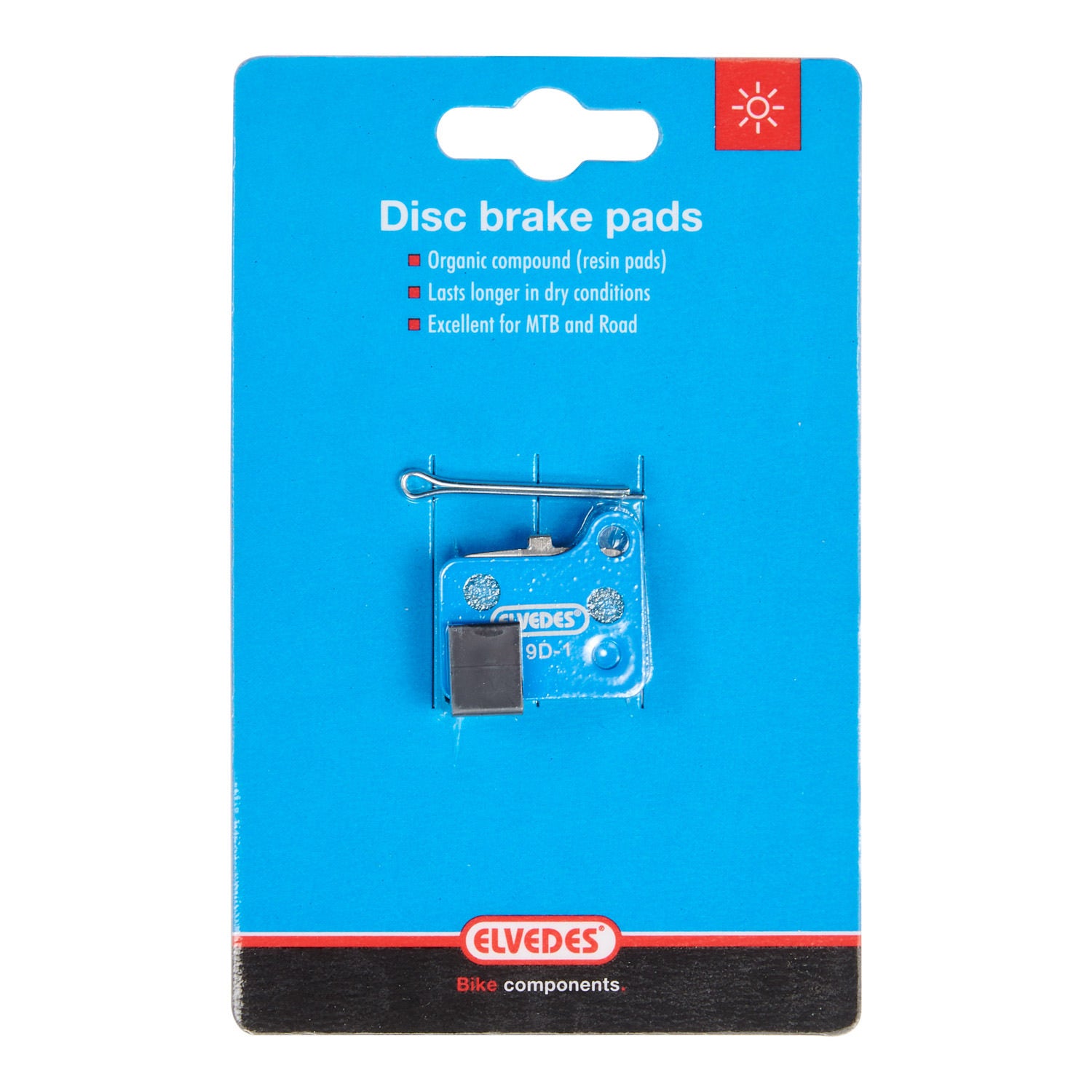 Scheibenbremsbelagsatz Elvedes organisch Shimano BR-M555, M556, C900, C901 (1 Paar)
