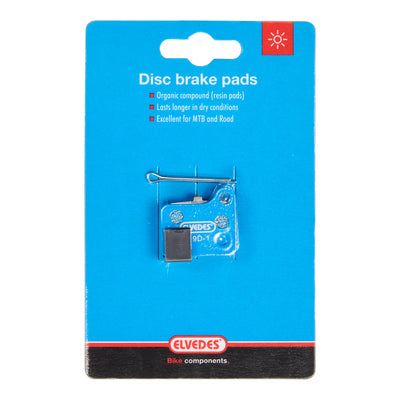 Scheibenbremsbelagsatz Elvedes organisch Shimano BR-M555, M556, C900, C901 (1 Paar)