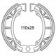 NEWFRen Bremssegment Set GF1043 Honda Peugeot -Scoterer