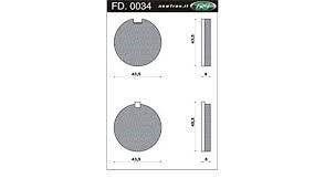Newfren Disc Bremsblock Newfren FD0034 Kreidler