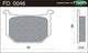 NEWFRen Disc Bremsblock Neuferer FD0046