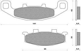 NEWFRen Disc Bremsblock Neuferer FD0108