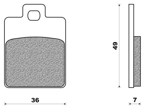 Discbremsblock FD0249