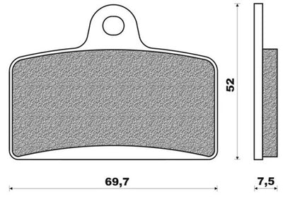 Newfren Disc Bremsblock Newfren FD0380 SENDA V.
