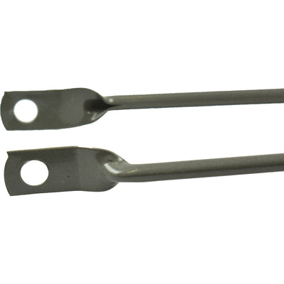 Kotflügelstange 26sp Grau Silber