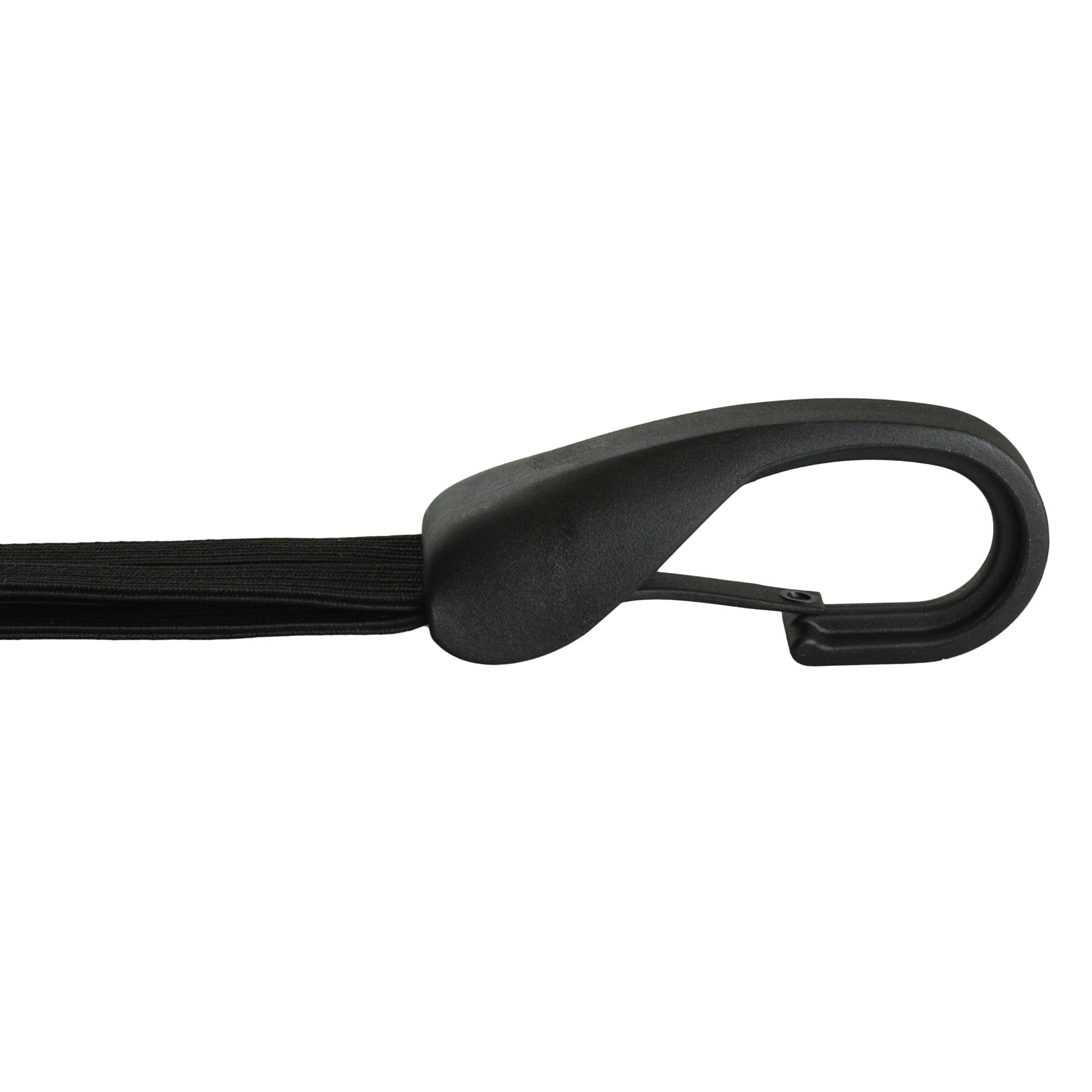 Widek Schnellbinder mit großem Sicherheitshaken und 4 Gurten. schwarz 57cm