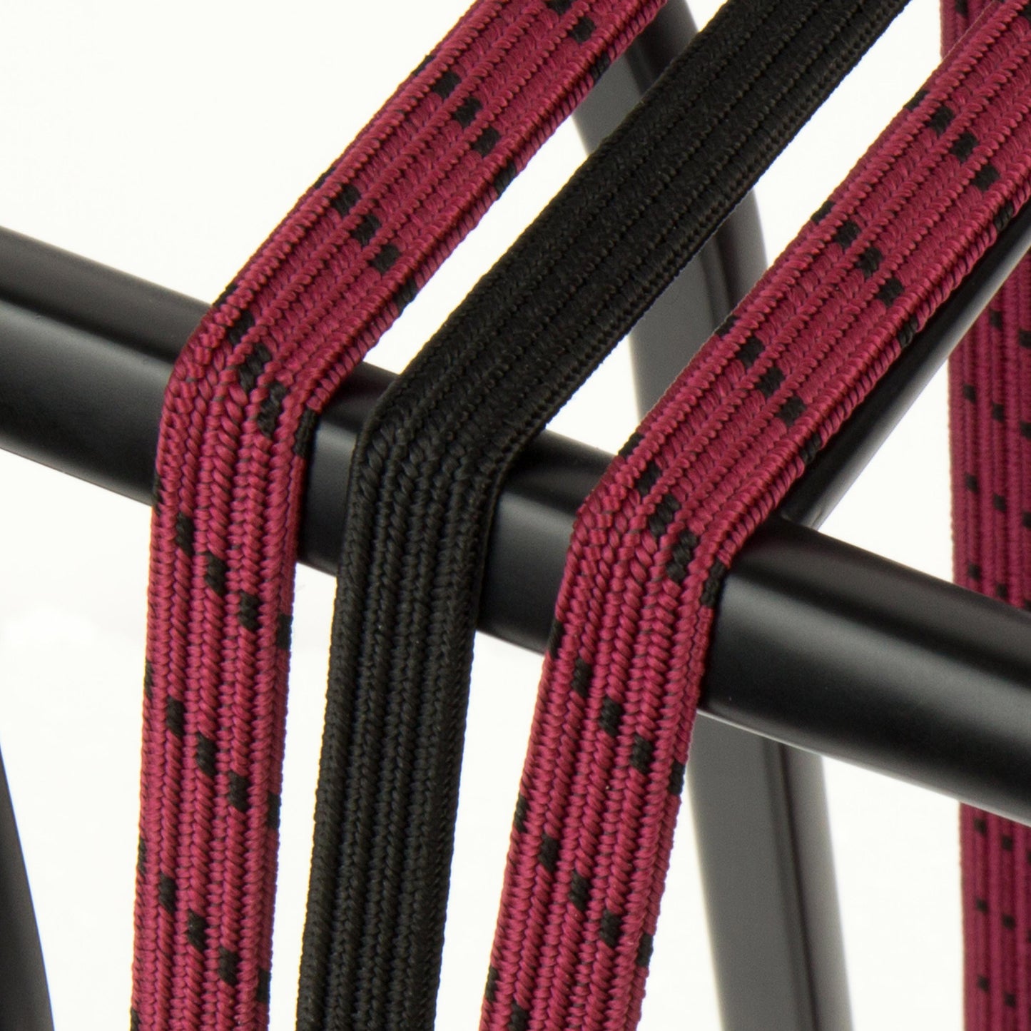 Qibbel Triobinder Auge mit Haken 3x12mm schwarzer Bordeaux