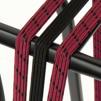 Qibbel Triobinder Auge mit Haken 3x12mm schwarzer Bordeaux