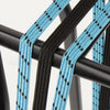 Qibbel Triobinder Auge mit Haken 3x12mm schwarzes Babyblau