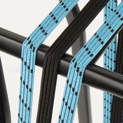 Qibbel Triobinder Auge mit Haken 3x12mm schwarzes Babyblau