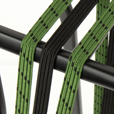 Qibbel Triobinder Auge mit Haken 3x12mm schwarz olivgrün