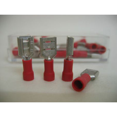 Bofix -Kabelschuh flach, weiblich 6,3 mm. pro 25