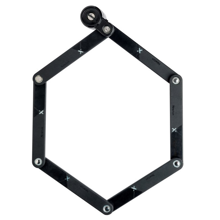 AXA Newton FL90K Faltschloss - 90cm - ART 8 - Schwarz