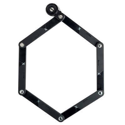 AXA Newton FL90K Faltschloss - 90cm - ART 8 - Schwarz