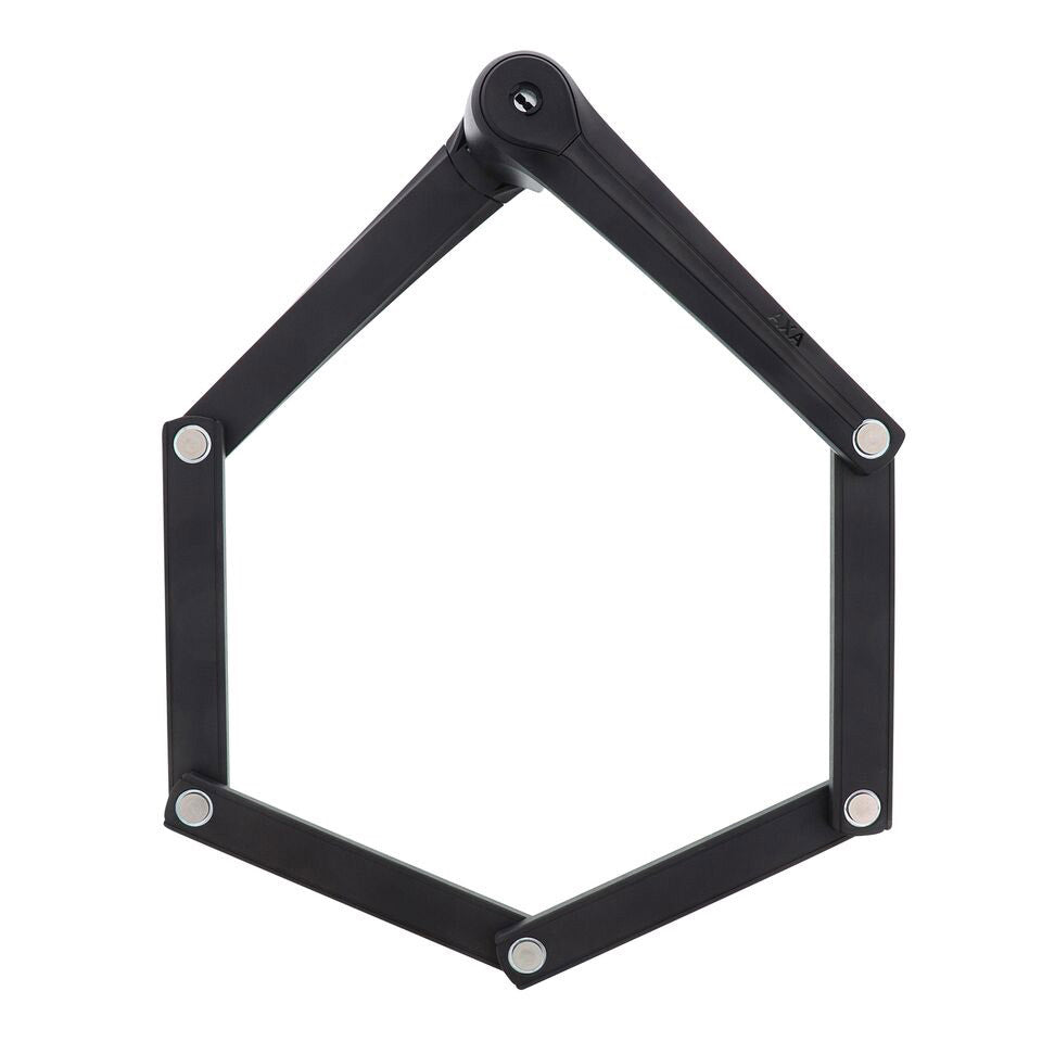 AXA Fold Pro 100 Faltschloss - Gehärteter Stahl - 100 cm - Schwarz