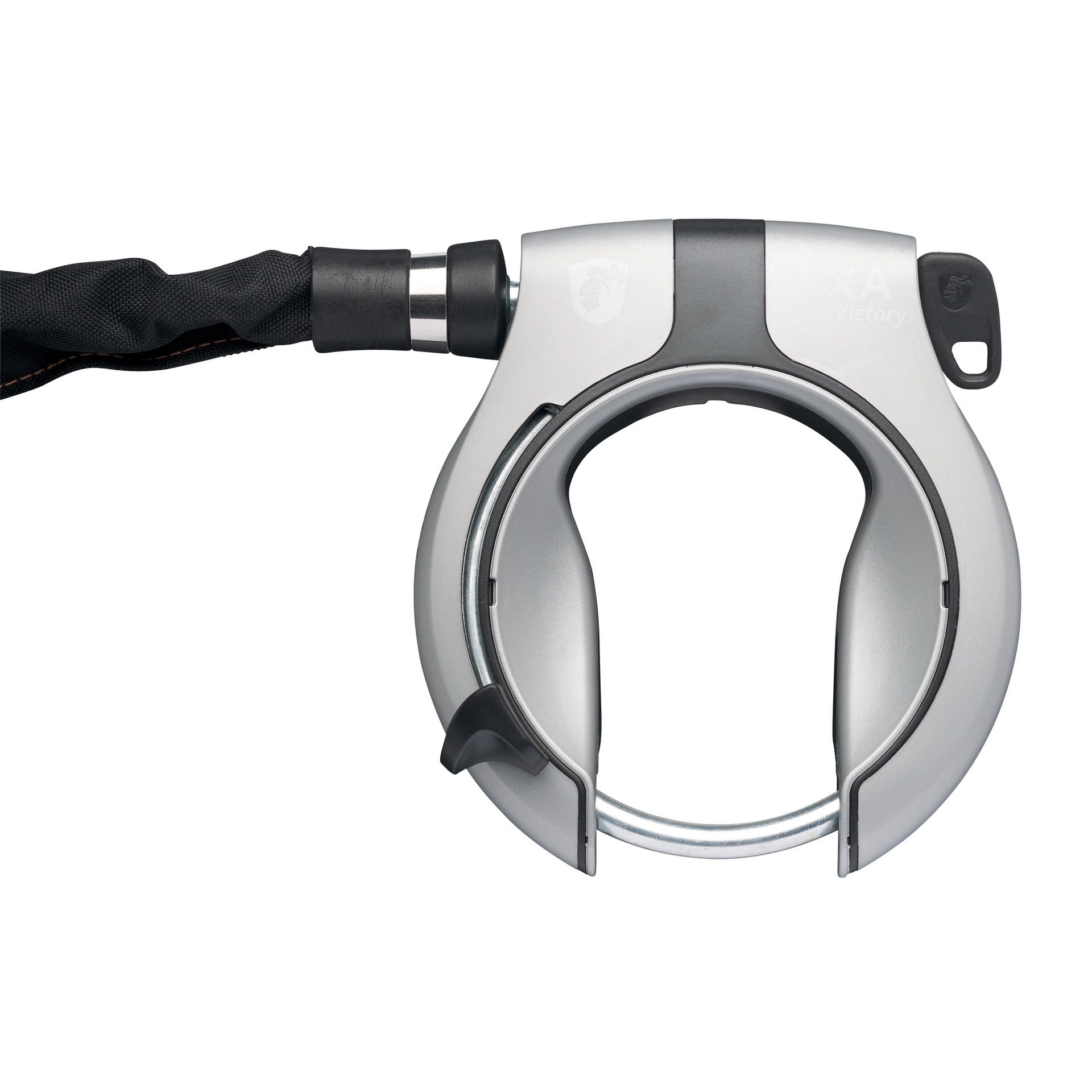 AXA Victory Ring Lock - ART-2 - 56mm - Grau Schwarz - Fahrradschutz