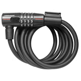 Trelock SK312 Spiral Cable Lock Code 180 12mm schwarz - afbeelding 1