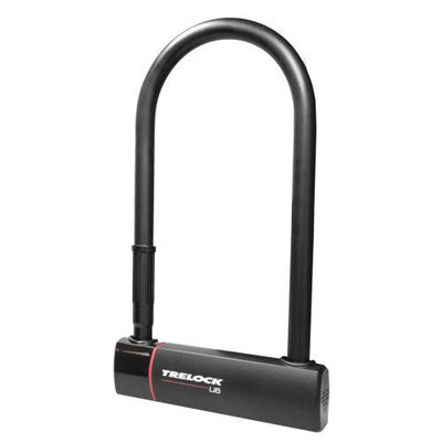 Trelock U6 Bügelschloss 23cm Schwarz