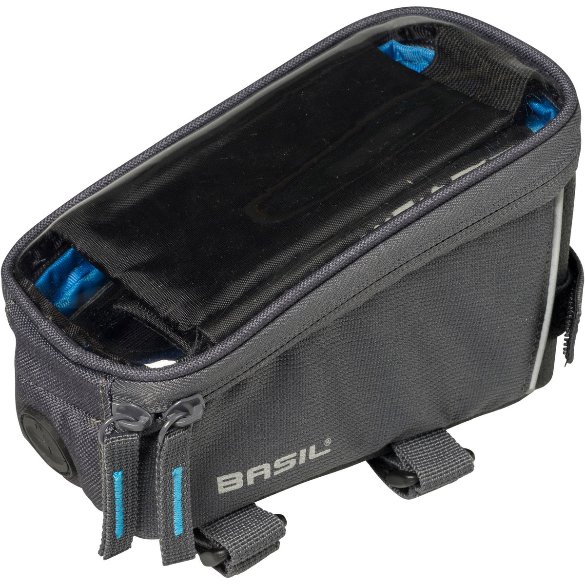 Basil Sport Design Frame Bag - Graue Smartphone Frame Bag