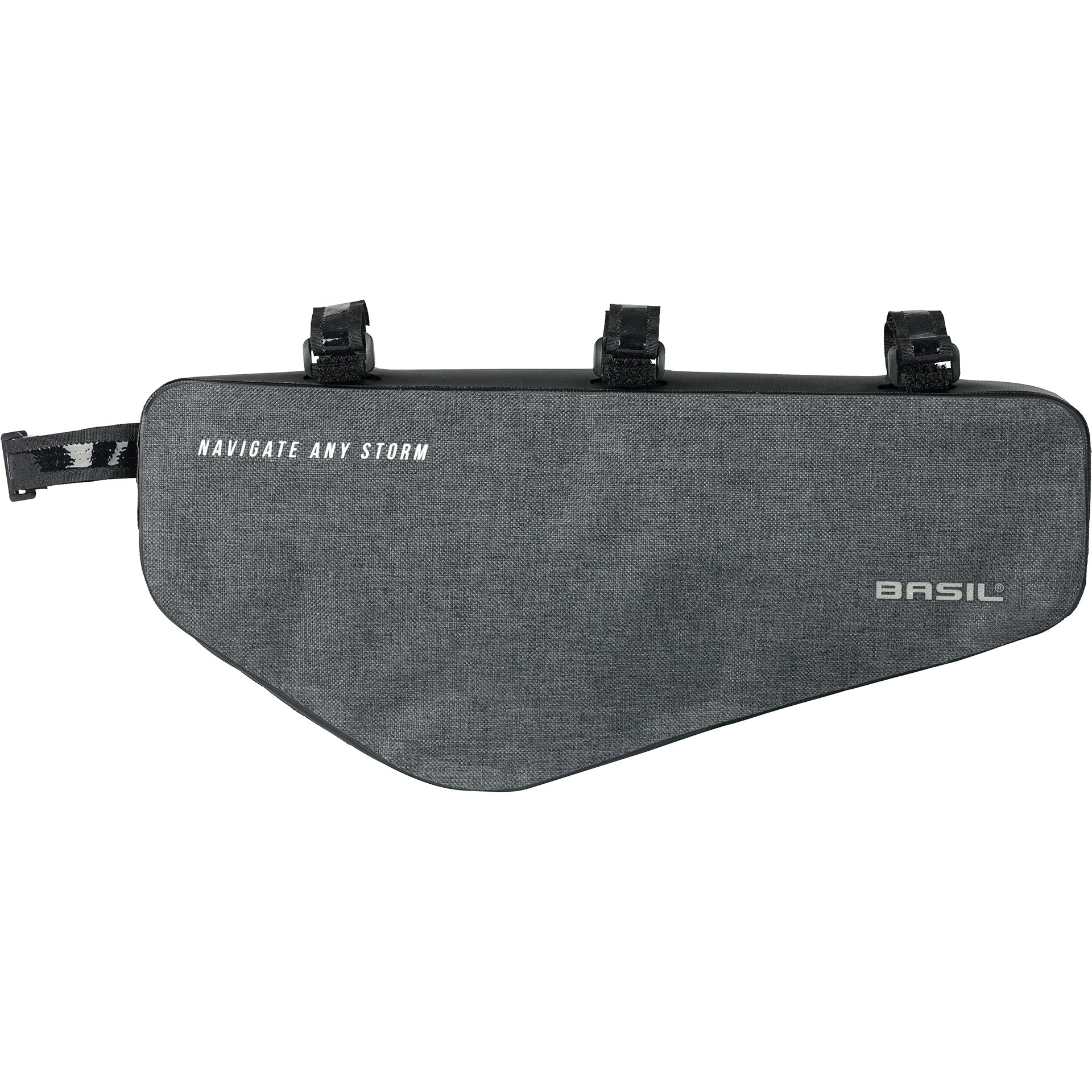 Der Basilikum Navigator Storm Frametas - wasserdichte Fahrradbeutel - Unisex - Schwarz