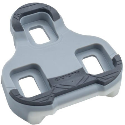 Look Keo Grip Cleats Pedalplatten | Bogen 4,5° | grau