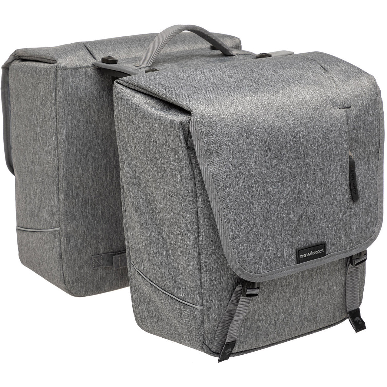 Neue Looxs Nova Double - Doppelfahrradsack, grau