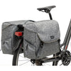 Mondi Joy Double Bicycle Bag - Racktime Snap -it - Wasser -Repellent Polyester - 38L - Ivy Walnuss