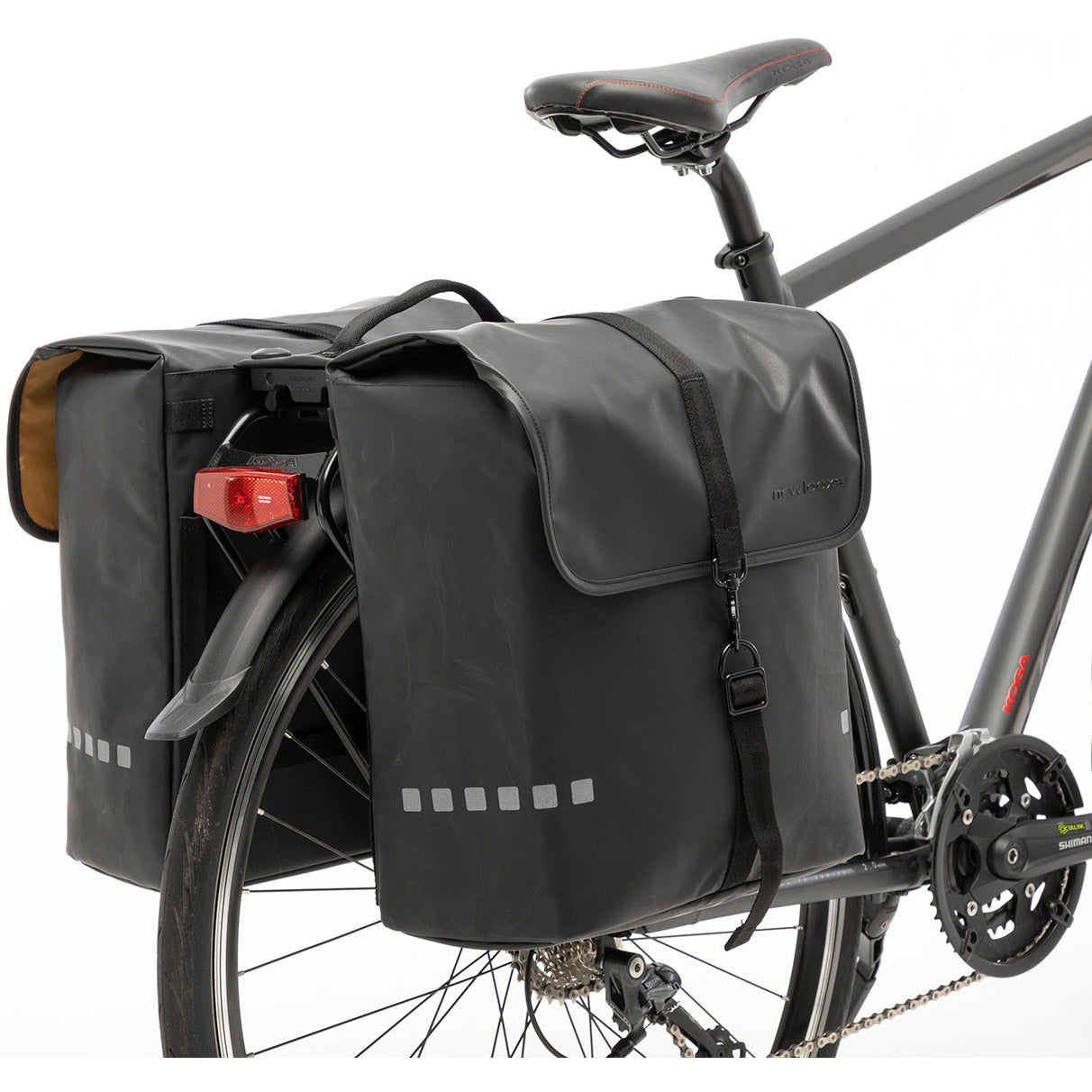 Neue Looxs Odense Double Bicycle Bag - Schwarz - 39L