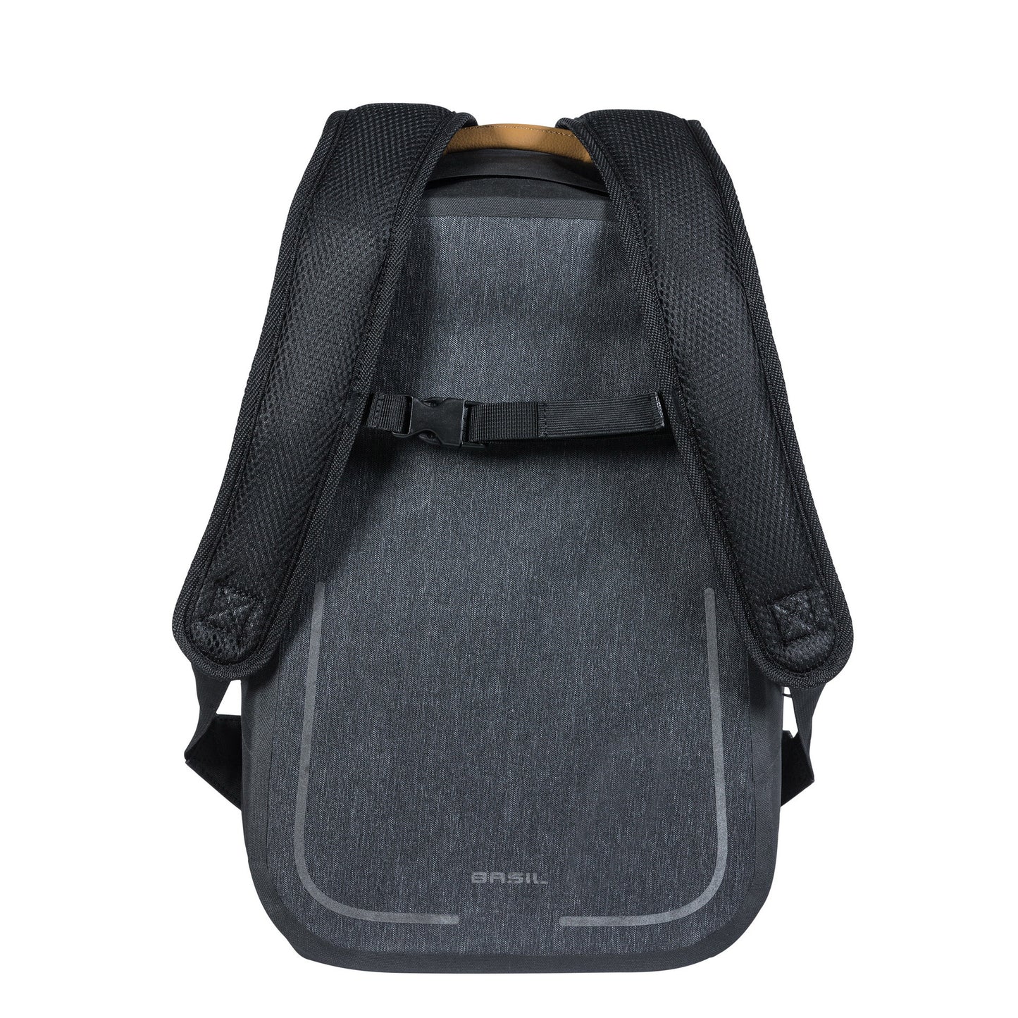 Basil Urban Dry Backpack - wasserdichter Fahrradrucksack - grau