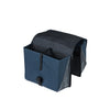 Basil Forte doppelte Fahrradtasche, wasserabweisend, navy blau schwarz, 35L