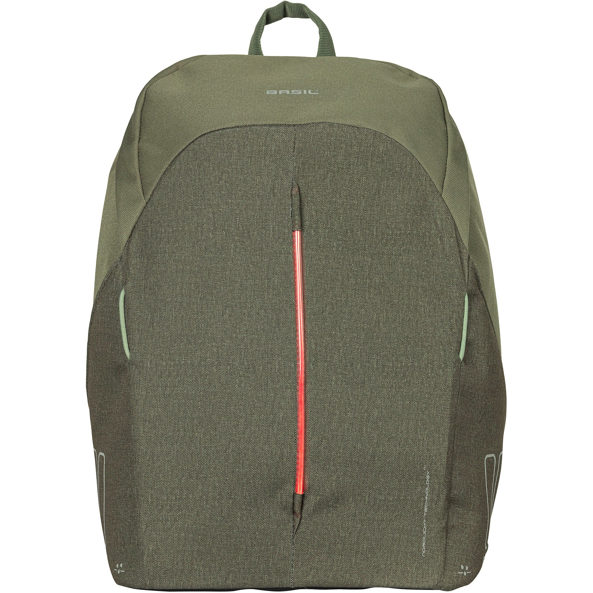 Basil B-Safe Backpack Nordlicht - Fahrradrucksack - Unisex - Grün - 13L