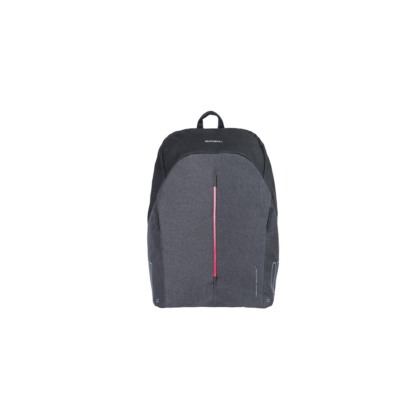 Basil B-Safe Commuter Nordlicht – kompakter Fahrradrucksack für Elektrofahrräder – 13 l – Schwarz