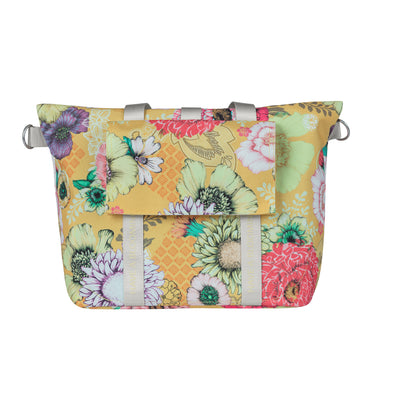 Basilikum Bloom Field Fahrradhandtasche - langlebig, kompakt, gelb