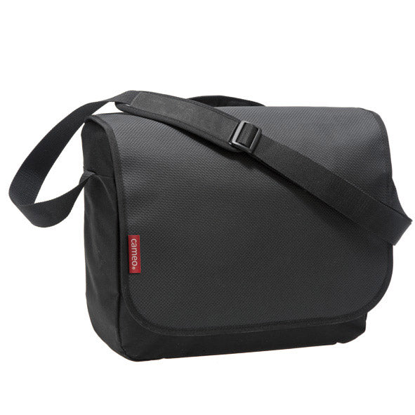 Neu Looxs Messenger Cameo Umhängetasche - schwarz, Polyester, Klettverschluss, 12L, 38x29x11cm, wasserabweisend