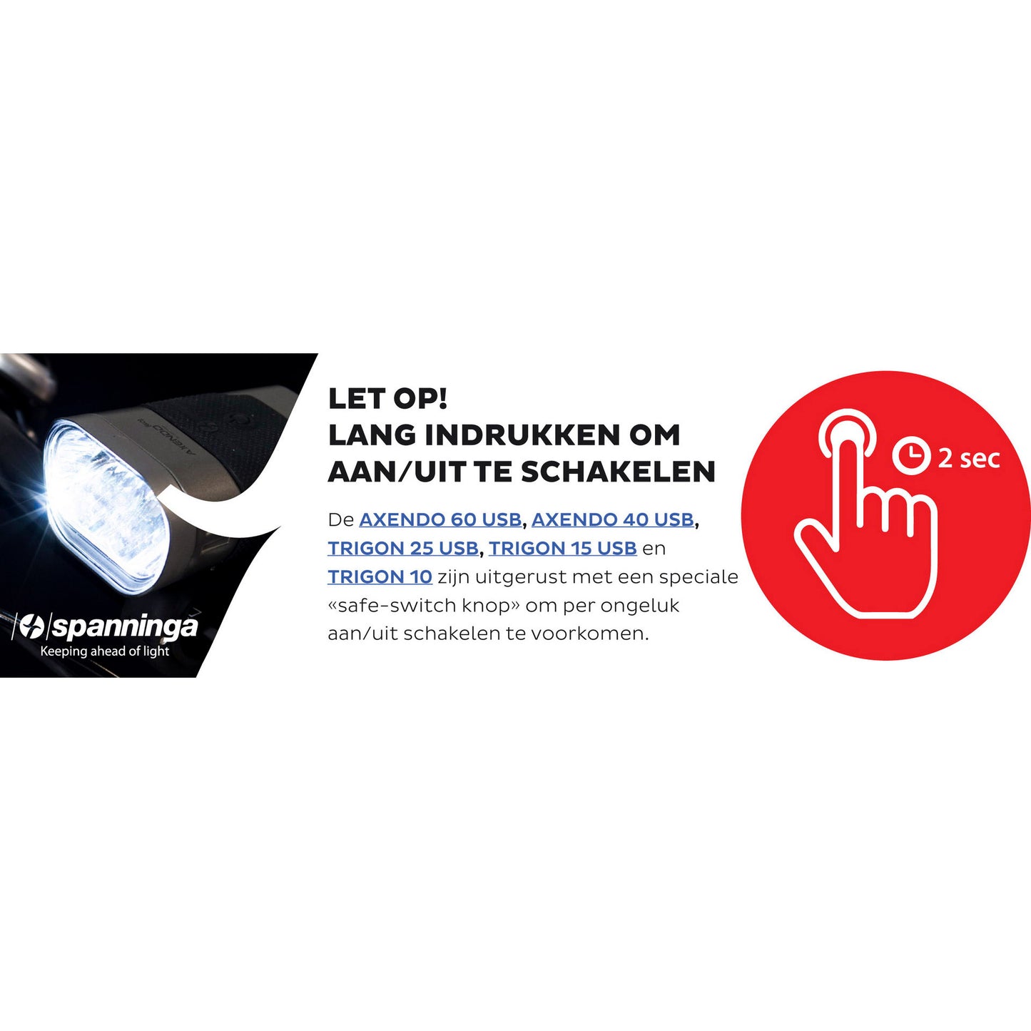 Spanninga Trigon 25 USB LED-Heizkörper 25lux
