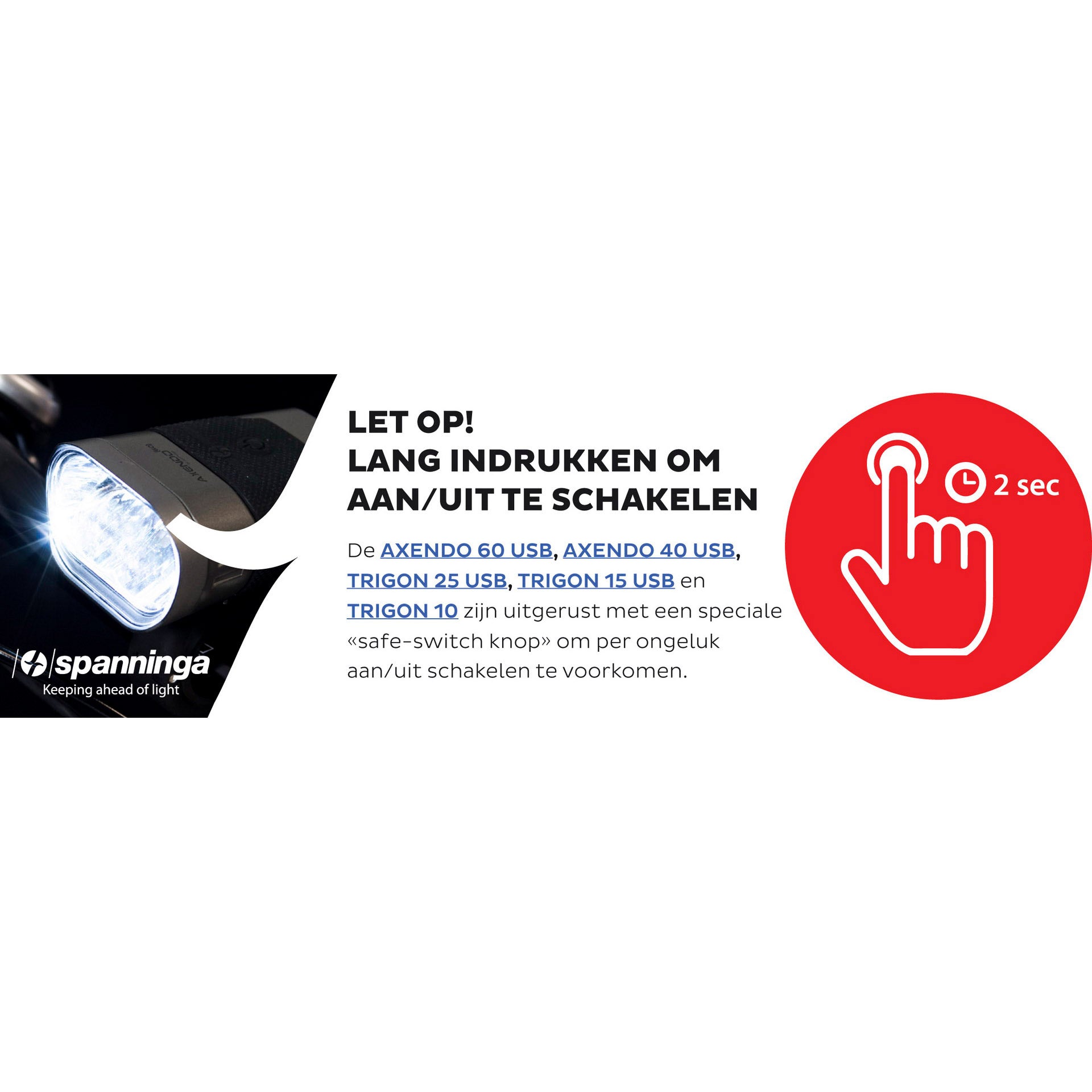 Spanninga Trigon 25 USB LED-Heizkörper 25lux