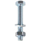 Bofix Kroonbout M6x40 Zink (P10)