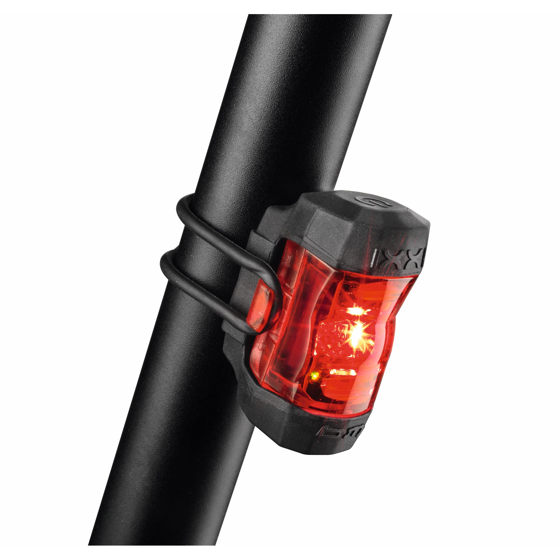 Bumm IXXI Rücklicht LED USB wiederaufladbar mit Aufsatz