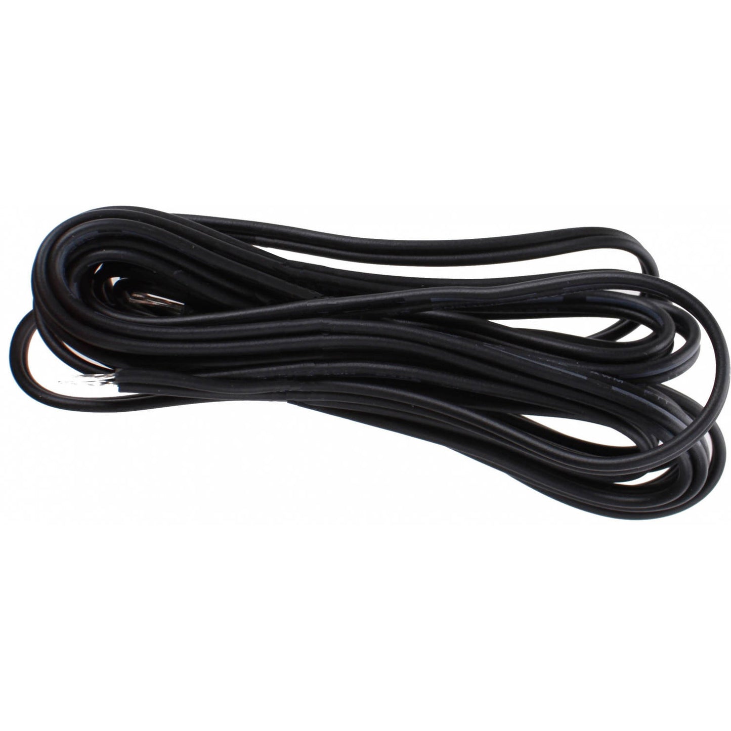 Beleuchtungskabel 2-adrig 210 cm schwarz