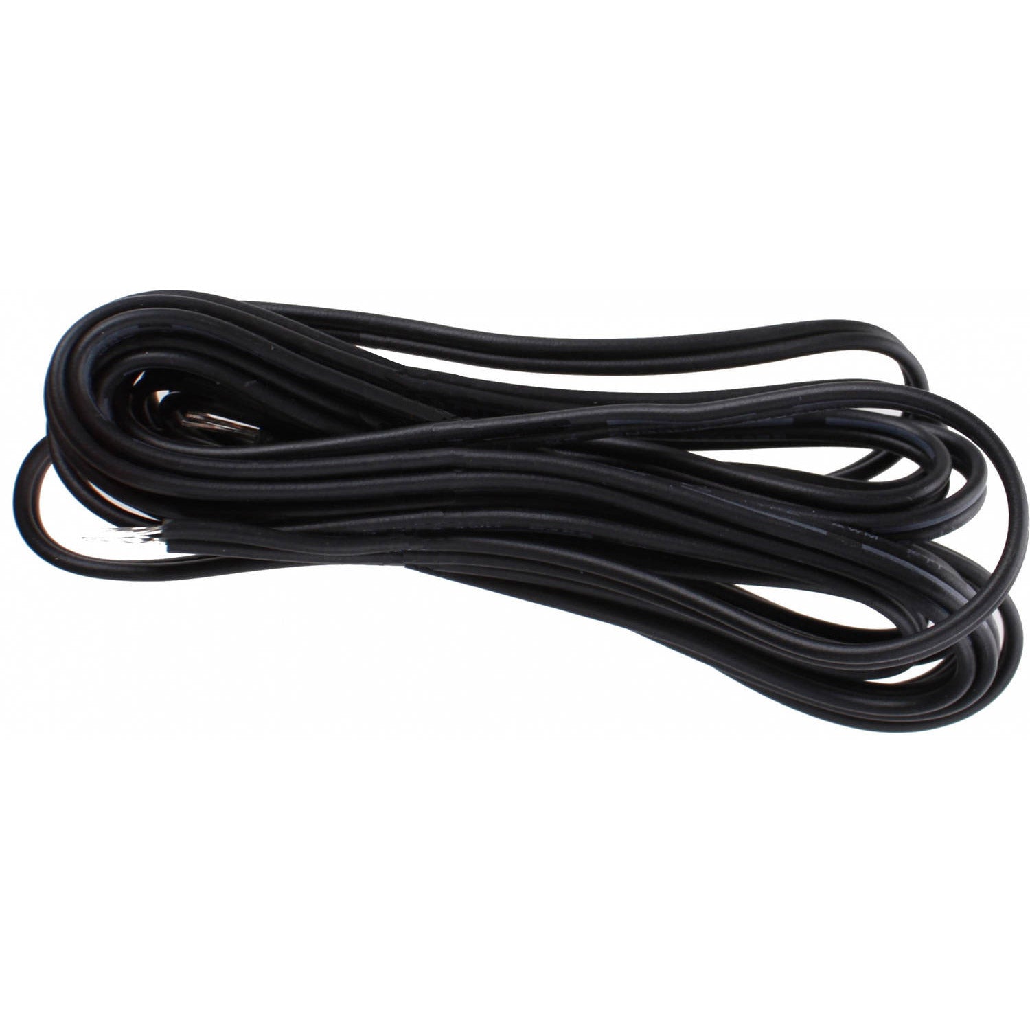 Beleuchtungskabel 2-adrig 210 cm schwarz