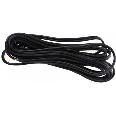 Beleuchtungskabel 2-adrig 210 cm schwarz